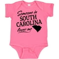 thumbnail image 3 of Inktastic Someone in South Carolina Loves Me Boys or Girls Baby Bodysuit, 3 of 5