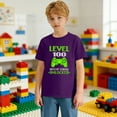 thumbnail image 5 of YUEHUA Toddler 100 Day of School Short Sleeve Shirt for Boys Kid Grils, My Happy 100th Day of School T Shirt, 5 of 7
