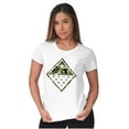 thumbnail image 3 of California Camouflage Stars Fatigue Womens Slim Fit Graphic Tee Brisco Brands X, 3 of 5