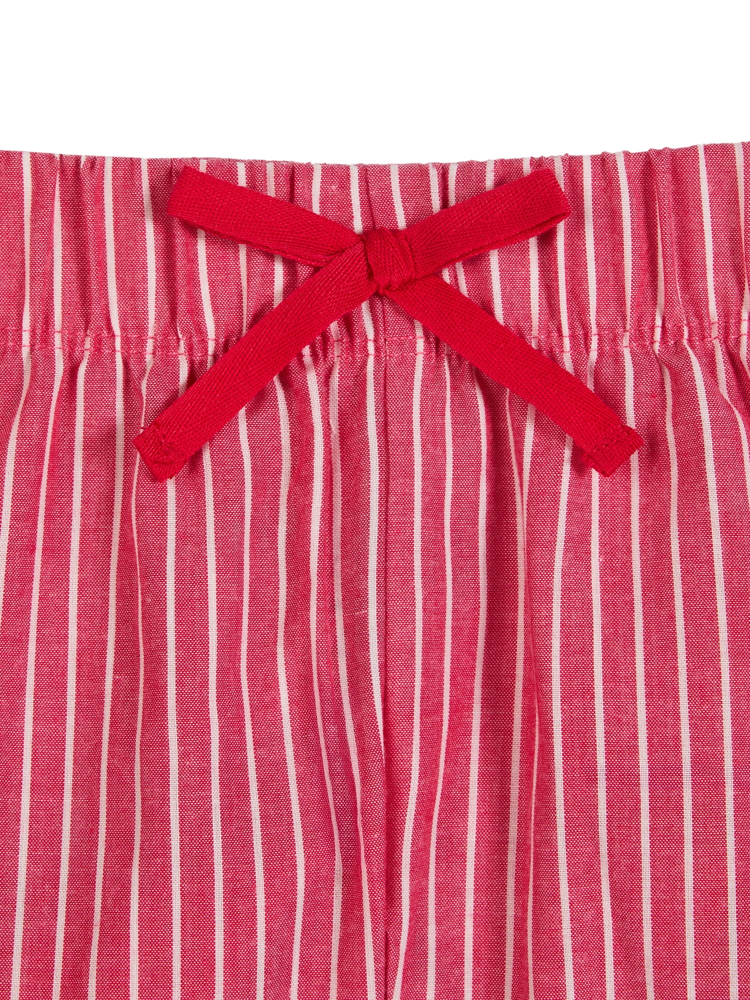 Hello Kitty x Wonder Nation Girls Short Sleeve Pajama Top and Short Pajama Set, 2-Piece, Sizes 4-18