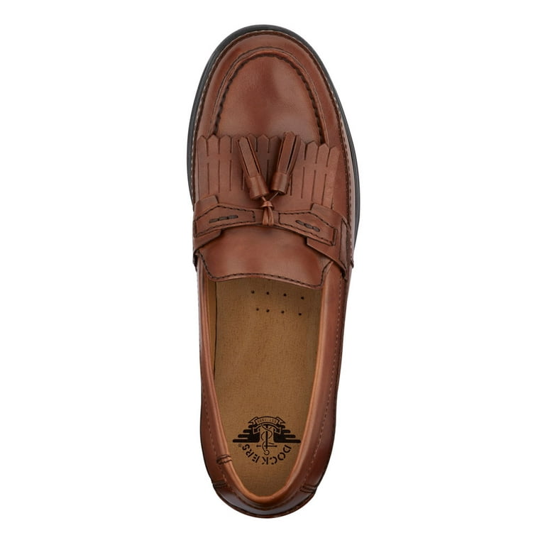 Dockers Leather Dress Casual Loafer Shoe - Walmart.com
