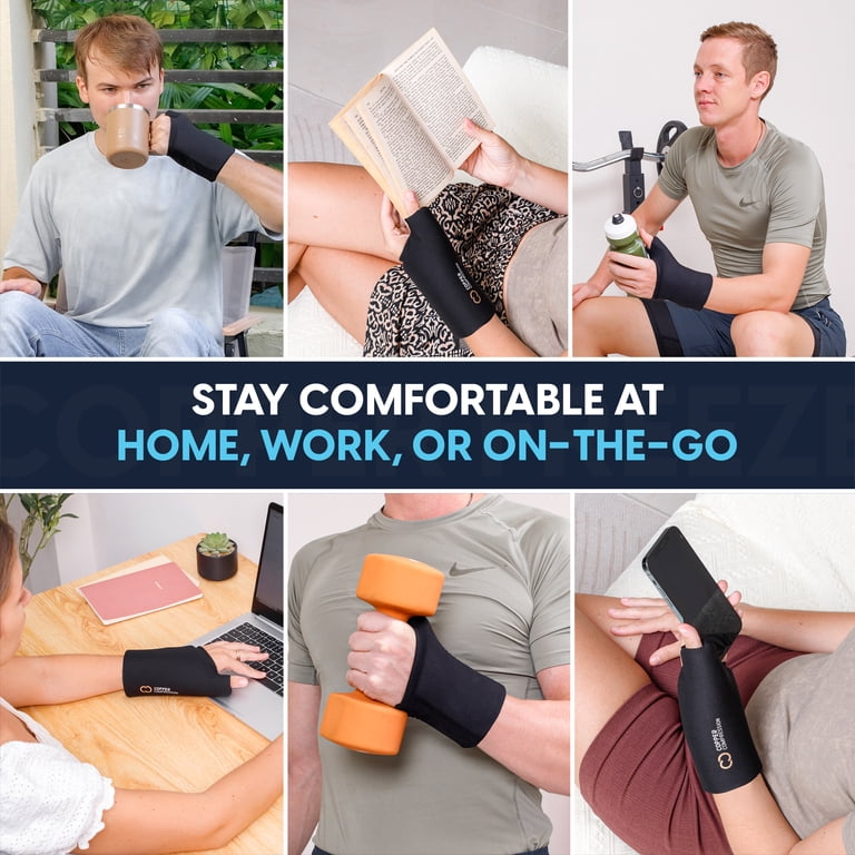 Copper Compression Hot + Cold Therapy Wrist Sleeve photo 4