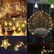 thumbnail image 4 of La secuencia al aire libre enciende la Navidad decorativa de la estrella llevada 20 de los 9.8ft con pilas, 4 of 4