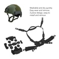 thumbnail image 3 of De Forro para Casco de Suspensión Ajustable con Esfera de Casco con Almohadilla de Esponja y Correa para la Barbilla para Casco Fast MICH Wendy ANGGREK  Otros, 3 of 8