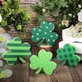 thumbnail image 6 of YujiCraft St. Patrick's Day Decorations Set of 4 - Irish Themed Desktop & Home Decor Ornaments for St. Patrick’s Party, Office, Tabletop, Mantle - Includes Shamrock, Leprechaun Hat Decorative Accents, 6 of 6