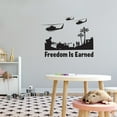 thumbnail image 2 of Military Wall Decals for Family Living Room - Military Helicopters in War Military DIY & Creativity Boy Girl Bedroom Wall Sticker - Size: 20 In x 16 In, 2 of 5