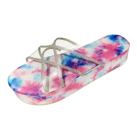 

Wesracia ladies shoes Fashion Women s Casual Shoes Breathable Thick-soled Indoor Outdoor Slippers Woman Shoes for ladies summer