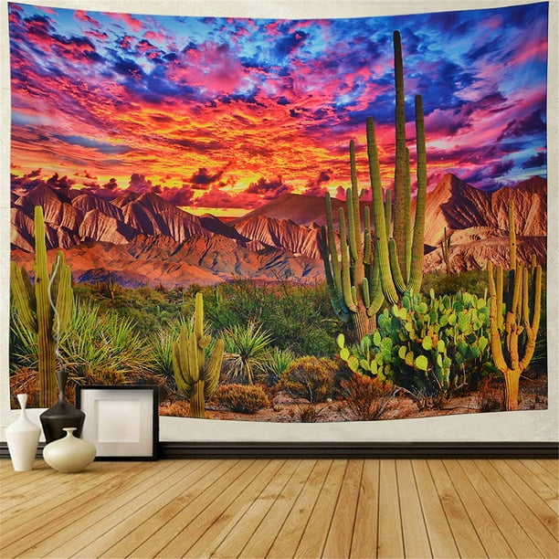 Cactus tapestry sale