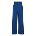 thumbnail image 6 of Aofany Plus Size Women Pants High Waisted Casual Sweatpant Elastic Waist Wide Leg Pants Stretch Workout Pants Running Joggers Yoga Sportswear with Pockets, 6 of 7