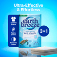 thumbnail image 5 of Earth Breeze Laundry Detergent Sheets, Fresh Scent Eco Sheets, 32 Count, 64 Loads, 5 of 11