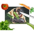 thumbnail image 2 of Carolines Treasures AMB1382LCB Cluster Buster the Pug Glass Cutting Board Large, 12H x 16W, multicolor, 2 of 2