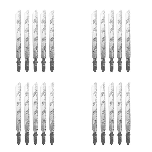 20 Piezas Hojas de de Calar T de 101 mm y 4 Pulgadas Conjunto de Calar Recubierta de Diamante AlbañIleríA Herramientas EléCtricas para Cortar Azulejos de Granito Accesorios