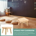 thumbnail image 3 of KONTONTY Solid Wood Small Stool Assorted Color Crack and Wear Resistant Outdoor Camping 1Pcs, 3 of 7