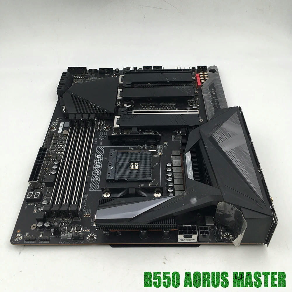 For Socket AM4 DDR4 128GB PCI-E 4.0 ATX Motherboard B550 AORUS MASTER