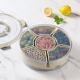 thumbnail image 2 of Cook with Color Rotating Snack Box with Ice Block and Carry Handle, Portable Compartments for Lunches and Commutes, Taupe, 2 of 12