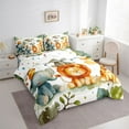 thumbnail image 3 of Castle Fairy Lion Elephant Giraffe Twin Bedding Sets,Botanical Bedding Comforter Set, 3 of 8