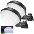 thumbnail image 1 of Luz LED de granero de 150 W, 21000 lm, luz de área de patio, iluminación exterior de atardecer a amanecer, con fotocélula, luz diurna de 5000 K, IP65, impermeable, luces LED de seguridad contra inunda, 1 of 7