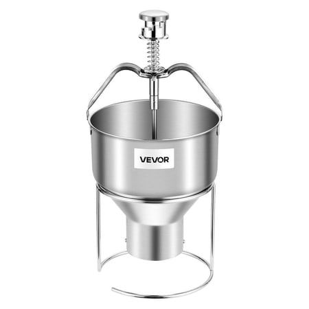 Donut Depositor Manual Doughnut Dropper Hopper Stainless Steel Batter Dispenser