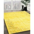 thumbnail image 2 of Ahgly Company Indoor Rectangle Contemporary Yellow Abstract Area Rugs, 4' x 6', 2 of 6