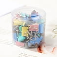 thumbnail image 6 of Unique Bargains Office Paper Document Organize 15mm Metal Bookbinding Binder Clips 60pcs, 6 of 6