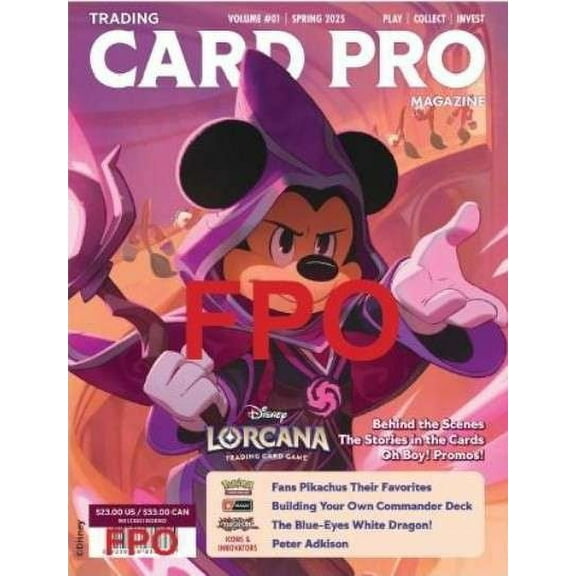 Trading Card Pro Issue #1 Magazine (Includes Pokemon Booster Pack, Metazoo Alpha Demo Deck, Single Card Promo Pack & Much More!)