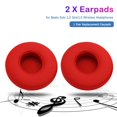 thumbnail image 4 of 1 par de almohadillas de repuesto para auriculares inalámbricos Beats Solo 2/3 (rojo) Tmvgtek 3bj0kw8dn9kn0tv8D03, 4 of 8