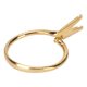 thumbnail image 1 of Anillo en blanco Soporte 4 garra Forma Visualmente Anillo de acero Herramienta de punta de resorte para joyeros Oro, 1 of 5
