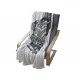 thumbnail image 4 of Cars Soft Flannel Fleece Throw Blanket, Hand Drawn Vintage Vehicle with Detailed Front Part Hood Lamps Rear View Mirror, Cozy Plush for Indoor and Outdoor Use, 50" x 70", Grey Blue Grey, by Ambesonne, 4 of 6