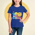thumbnail image 3 of RXMEKW T-Shirt Imprimé pour Filles Manches Courtes Col Rond Haut Décontracté pour Enfants en Polyester avec Design Graphique Beigne pour la Saison Scolaire Printemps et Été, 3 of 5