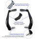 thumbnail image 4 of Otwoo Yzfr6, empuñaduras de manillar de motocicleta, Protector de palancas de embrague de freno para Yamaha Yzf R6 R6 Yzf-r6 1999-2010 2009 2008 2007, 4 of 4
