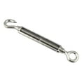 thumbnail image 2 of S SERENABLE Stainless Steel ( M4-M10) Turnbuckle - Wire Rope Tensioner Marine Rigging Turn 121mm, 2 of 5