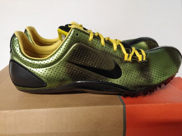 Nike Zoom Powercat Spikes, Green/Yellow, 12 D - Walmart.com