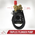 thumbnail image 3 of OEM AR 1" Shaft 3000 PSI PRESSURE WASHER PUMP for Devilbiss 2835WB, 3003CWH, 37804, 3 of 9