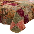 thumbnail image 3 of Juego de colcha Benzara Kamet King Size Floral de 3 piezas, 3 of 6