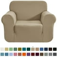 thumbnail image 1 of CHUN YI 1-Piece Checks Stretch Sofa Cover Slipcover Couch Cover, 1 of 6
