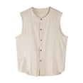 thumbnail image 6 of HUANBAI Men Slim Fit Breathable Sleeveless Casual Tank Top, 6 of 6