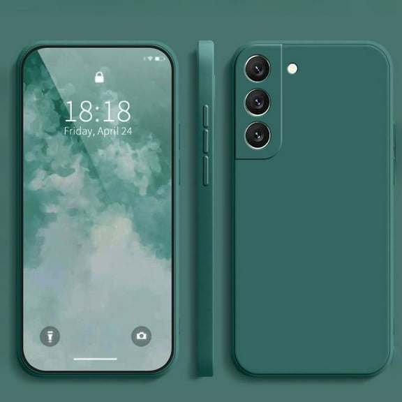 Kryonix Case for Samsung Galaxy S20 FE, Slim Solid Color Liquid Silicone Protective Cover, Purple/Blue/Pink/Gold