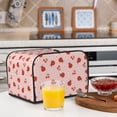 thumbnail image 6 of Picia Ladybug With Flower Print 4 Slice Toaster Cover , Toaster Protector Dustproof Kitchen Appliance Cover, Kitchen Appliance Dustproof Protector, 6 of 7