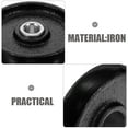 thumbnail image 3 of Phenofice 2Pcs Replacement Trailer Jack Wheel Black for Hydraulic Jack Enhancing Stability and Support, 3 of 7