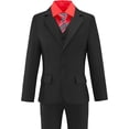 thumbnail image 5 of Boys Suit Slim Fit 5 Piece for Kids Toddler Suit Wedding Outfit for Teenage Boys Formal Tuxedo Set, 5 of 11