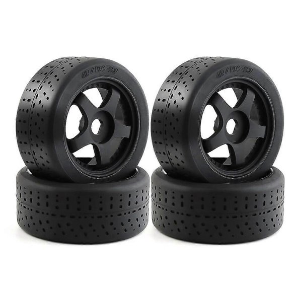 RS Rubber Black Tire 102*45mm Tyre 17Mm Wheel Hex For Arrma 1/7 Infraction Felony Limitless RC Car Upgrade Parts