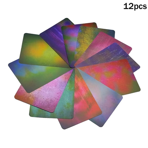 Background Card Set for HD Macro Photography Set of Premium Studio Backdrops for Close-Up & Product Photography Nature, Urban, Abstract Themes, 12 Pieces, 21 x 15 cm