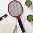 thumbnail image 6 of LAVA Electric Fly Swatter Handheld Mosquito Racket with 3-Layer Safety Mesh, Battery Operated Insect Killer for Indoor Outdoor Use, Large Size Tennis Killing Zap (Red), 6 of 8