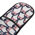 thumbnail image 2 of Dailycode Double Sided Oven Mitt with Loop Heat Resistant Kitchen Long Potholders 7" x 35" Cartoon Penguins, 2 of 6