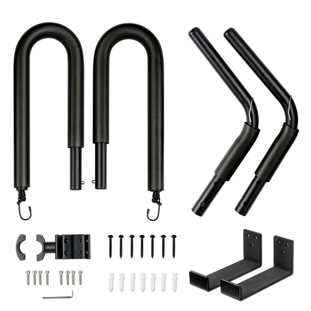 Yeacher Bicycle Surfboard Racks Bike Surfboard Hanger Wall Mount Surfboard Rack Sets