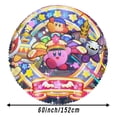 thumbnail image 5 of Kirby Star-Theme Round tablecloth has an iconic print, fits most tables, and is easy to care for perfect gifts for fans friends and family.diameter60''(152cm), 5 of 5