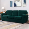 thumbnail image 2 of CHUN YI Stretch Checks Spandex Sofa Cover Separate Backrests Cushions Cover Slipcover, 2 of 5