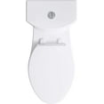 thumbnail image 3 of Kohler 6355-NY Elongated Toilet with Skirted Dual-Flush Trapway - Dune - 2 Piece, 3 of 6