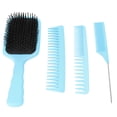 thumbnail image 3 of Juego de cepillos para el cabello, juego de peines para el cabello 4 en 1, cepillo de paleta, juego de peines de peluquería, el mejor de su clase, 3 of 5