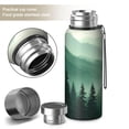 thumbnail image 2 of 20 Oz Misty Forest Landscape Coffee Tumbler Double Wall Insulated Stainless Steel Water Bottle | Metal Reusable Thermoses Flask with Cup Cap | Leak & Sweat Proof with Anti-Dust Lid, 2 of 7